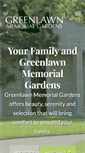 Mobile Screenshot of greenlawn-memorial.com
